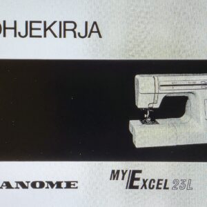 Käyttöohje Janome My Excel 23L