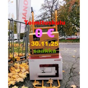 Koneiden toimituskulu 0 €